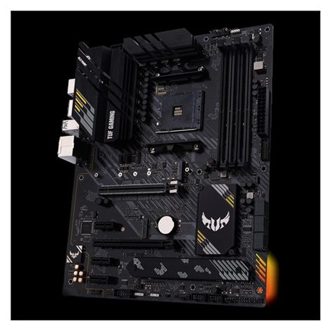 Asus | TUF GAMING B550-PLUS | Memory slots 4 | Chipset AMD B | ATX | Processor family AMD | Processor socket AM4 | DDR4 - 3